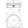 LVR-H-36-NC Умывальник из нержавеющей стали 
