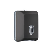 Диспенсер для листовой туалетной бумаги Black Nofer 04030.N
