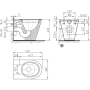 INP-535-OVC Напольный унитаз из нержавеющей стали 