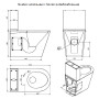 ПУ102 Унитаз нержавеющий напольный с бачком 