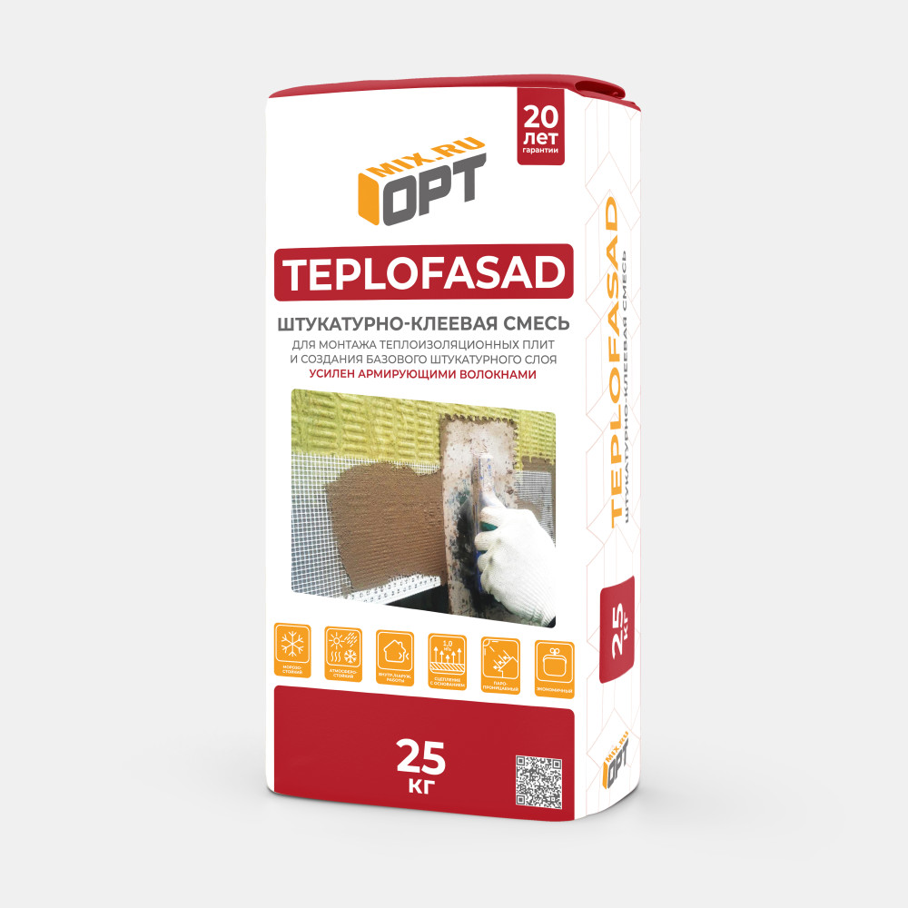 Клеевая смесь OPT TEPLOFASAD