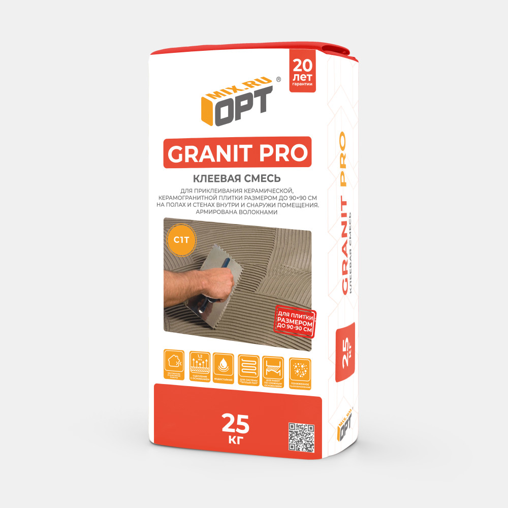 Клеевая смесь OPT GRANIT PRO