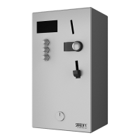 SLZA 01LN Монетный и жетонный автомат для 1-3 душа, интерактивное управление, выбор душа пользователем