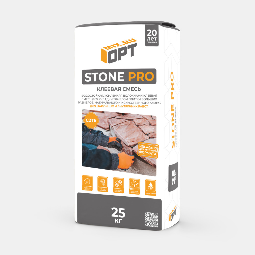 Клеевая смесь OPT STONE PRO